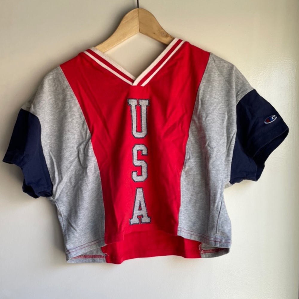 USA Champion crop top!